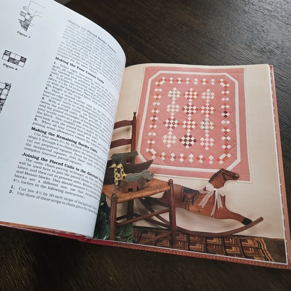 Scrap Patchwork & Quilting 1992 Hardcover Vintage Craft Book
